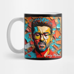 George Michael // Paper Art Mug